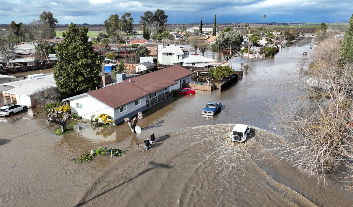 Flooding in Planada