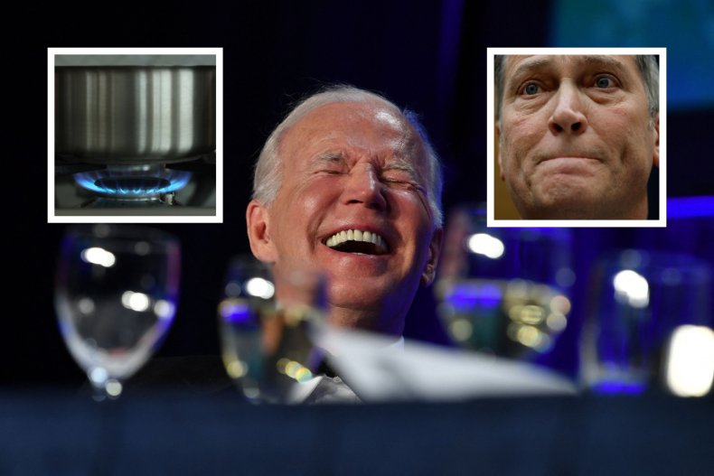 Republicans mocked Joe Biden's gas stove ban