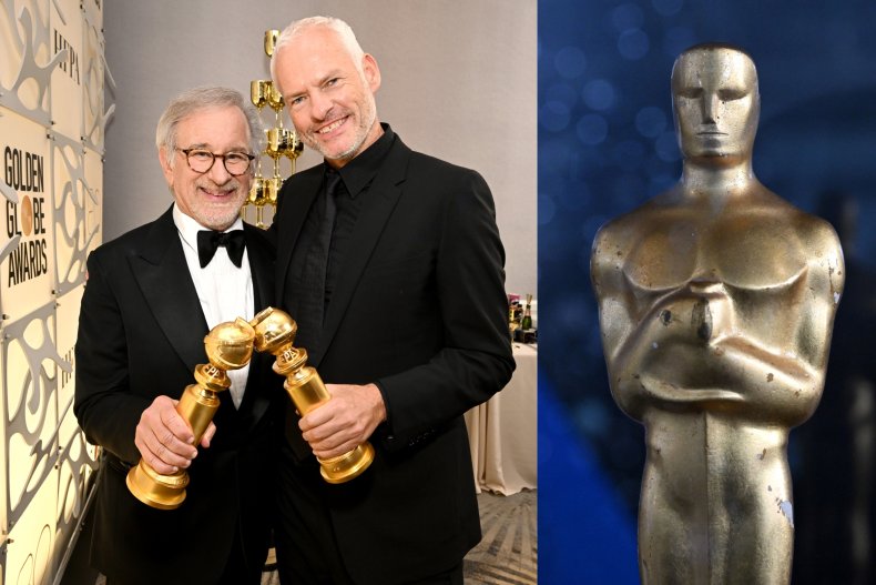 Spielberg, McDonagh and Oscars statue