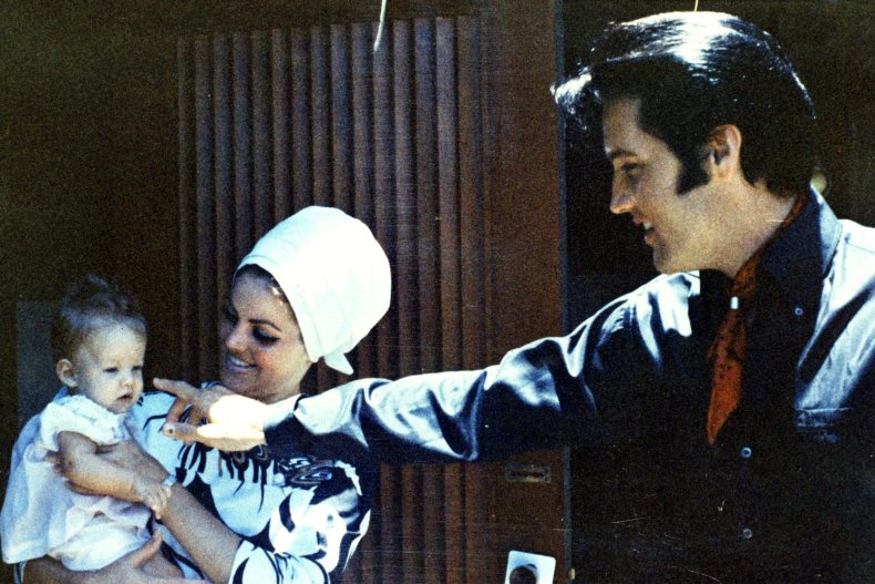 Lisa Marie Presley, Priscilla Presley, Elvis Presley