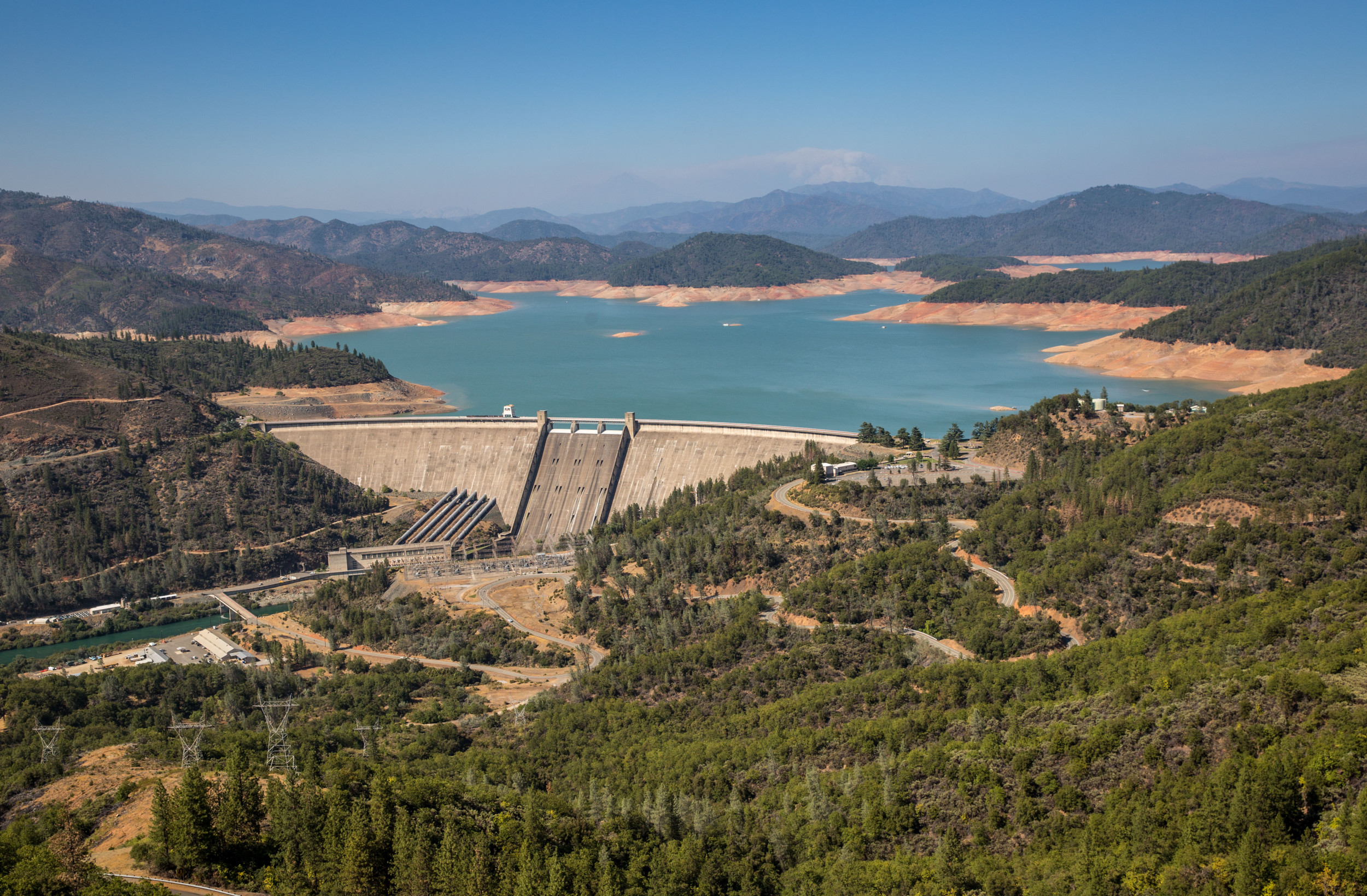 Is Lake Shasta S Water Level Rising   Aerial View Lake Shasta 