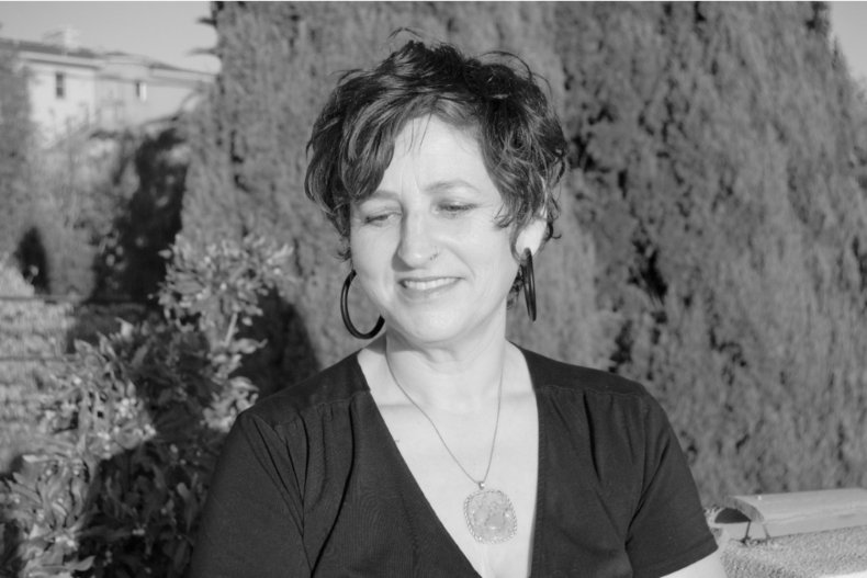 Tanya Frank black and white photo