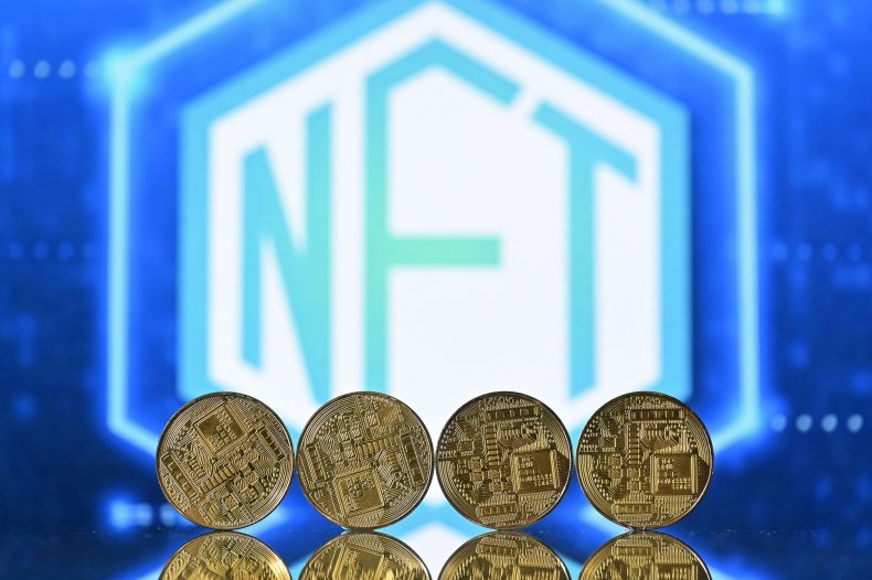 An illustration picture of NFTs