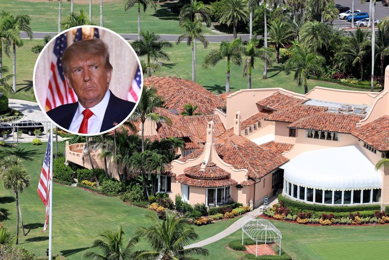 Donald Trump Says MaraLago Like an 'Armed Fort' As He Slams Biden Probe