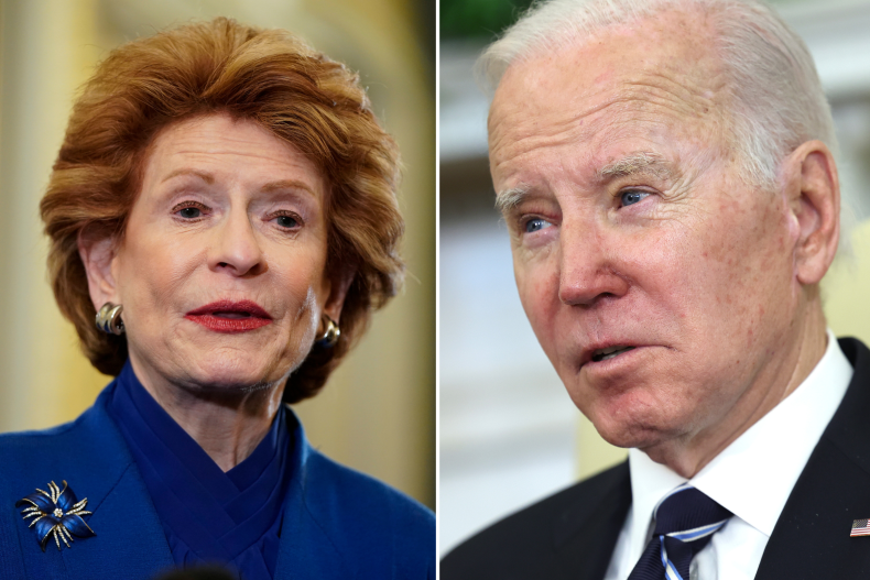 Biden and Senator Stabenow