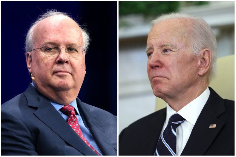 image of Karl Rove and Joe Biden