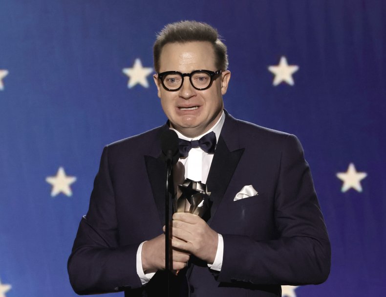 Brendan Fraser's Tearful Critics' Choice Awards Speech in Full