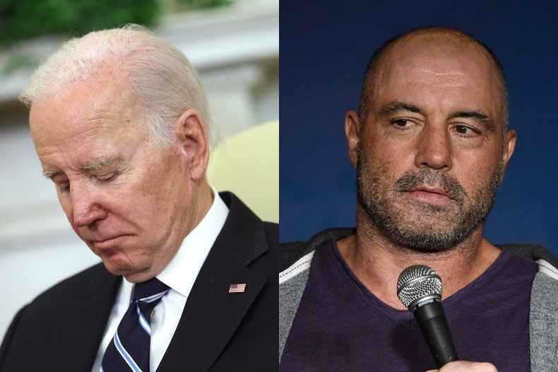 Joe Biden and Joe Rogan