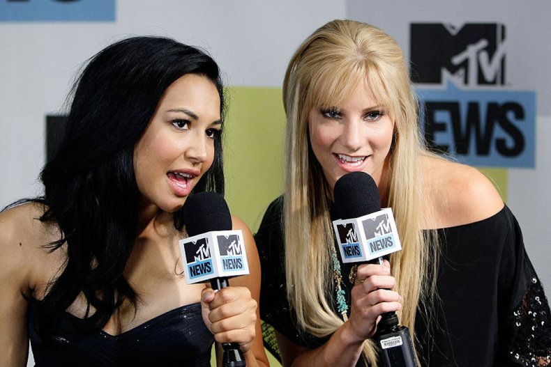 What 'Glee' Casts Say About Cory Monteith and Naya Rivera's Deaths 4 Naya Rivera and Heather Morris