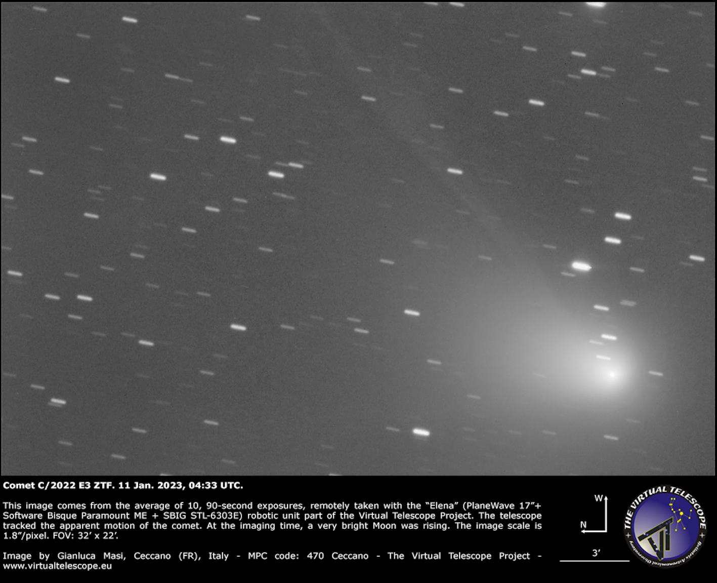Naked Eye Comet That May Never Return to Earth Captured in