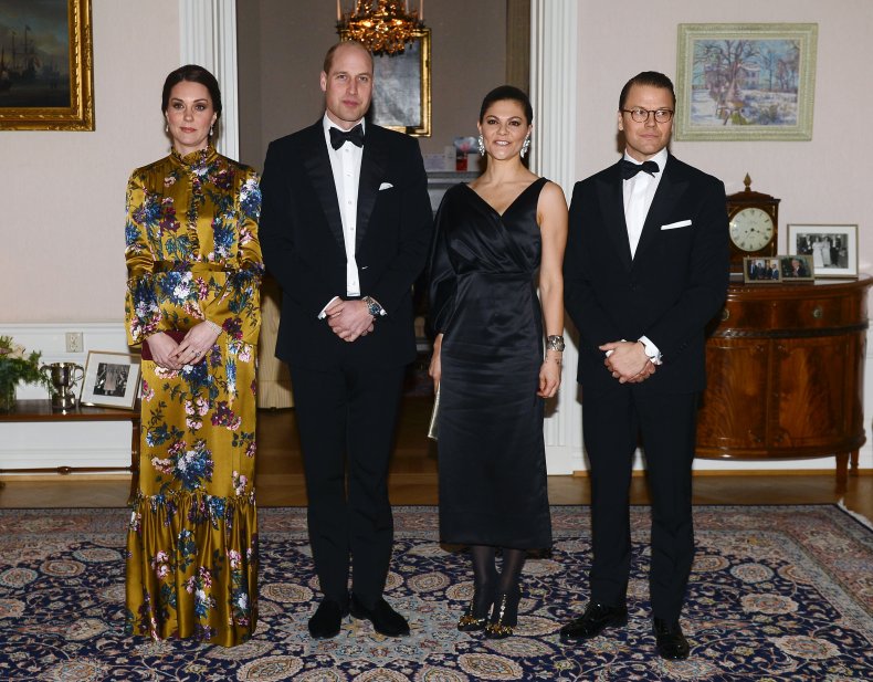 Kate Middleton Erdem Sweden 2018