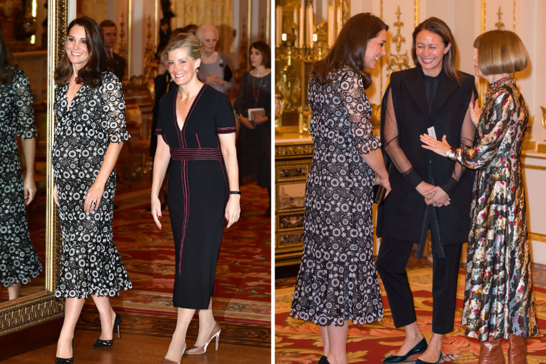 Kate Middleton Erdem Buckingham Palace 2018