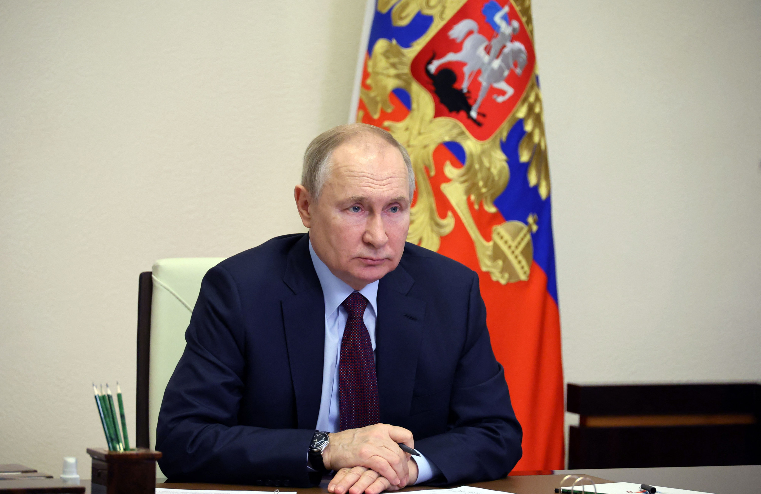 Putin Boasts of Gas Profits Despite Sanctions in Rare Video Appearance