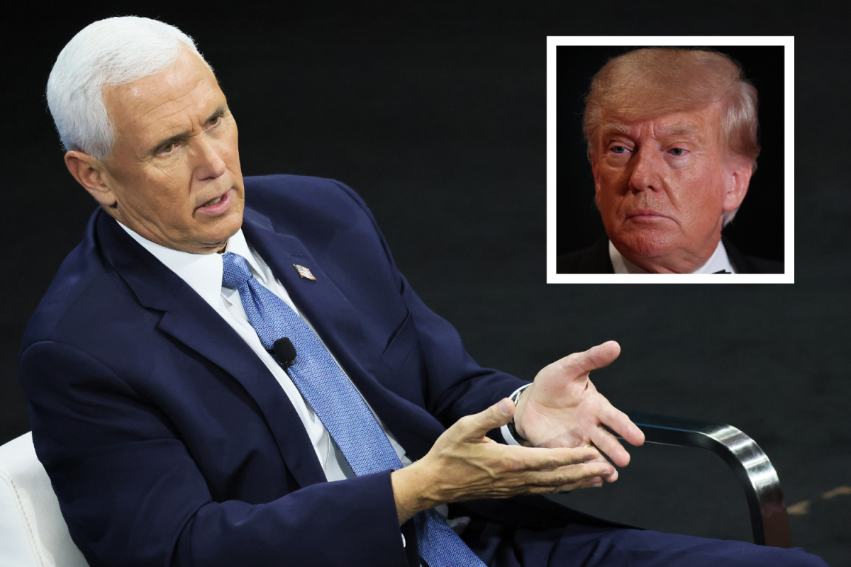 Pence Courts Trump Voters