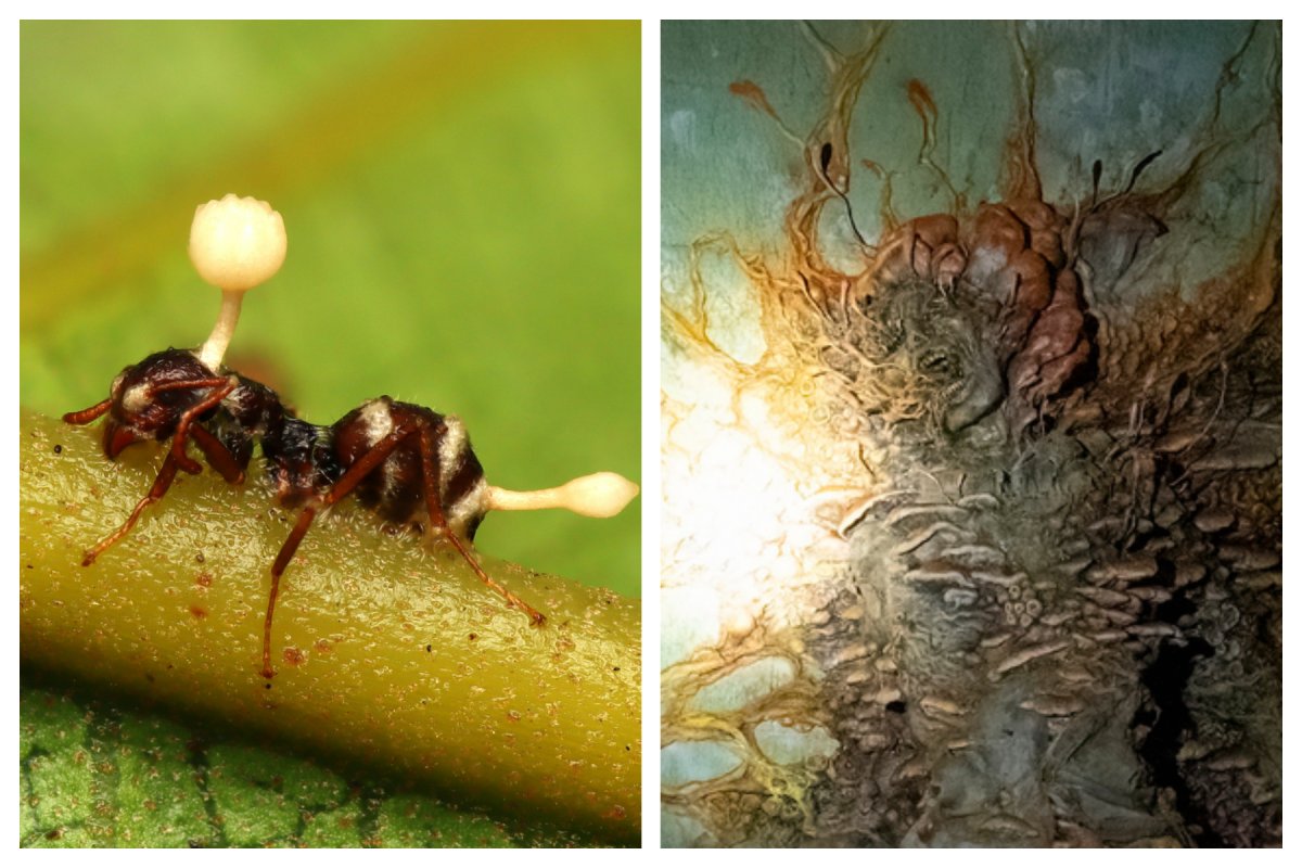 cordyceps ant and hbo human