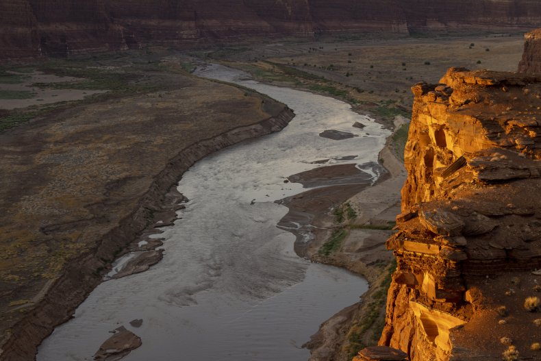 Colorado River Flows Through Utah