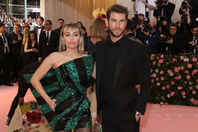 Miley Cyrus and Liam Hemsworth 2019