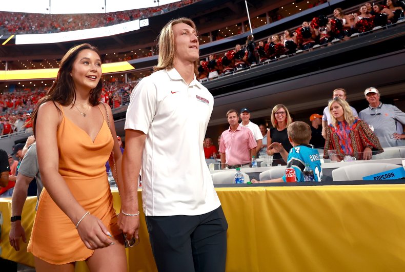 Trevor Lawrence's wife Marissa Lawrence