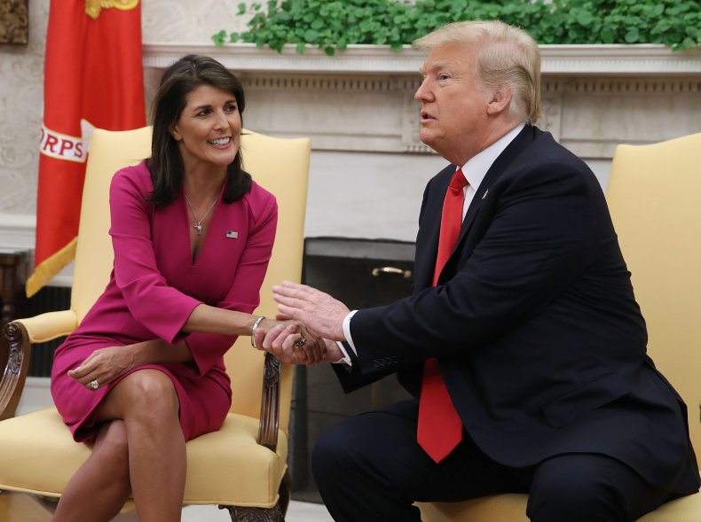 Nikki Haley hints at presidential candidacy against Trump