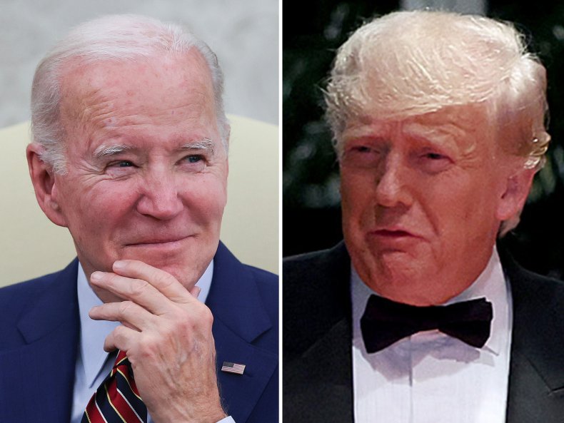 Comp, Happy Biden and Unhappy Trump