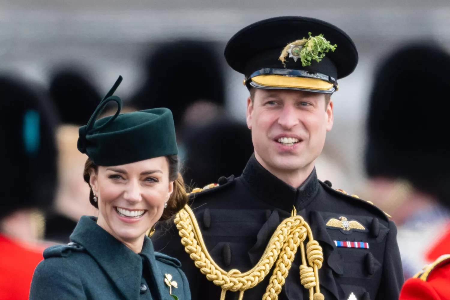 Kate Middleton Attends St. Patrick's Parade With William: Photos