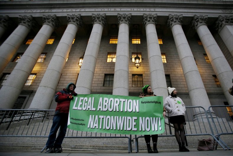 Abortion activists Supreme Court