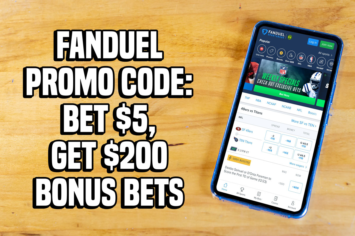 FanDuel Promo Code Bet 5, Get 200 Bonus Bets for NFL Divisional Round