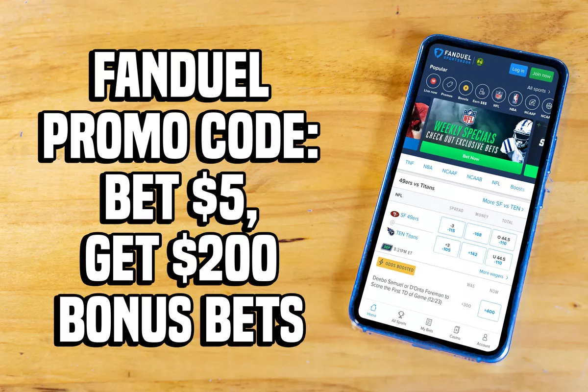 FanDuel Promo Code: Bet $5, Get $200 For MNF Odds