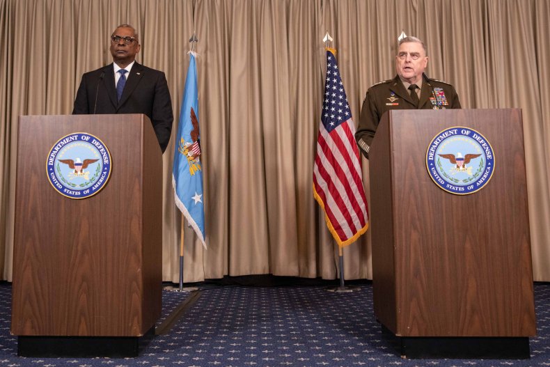 Lloyd Austin and Mark Milley