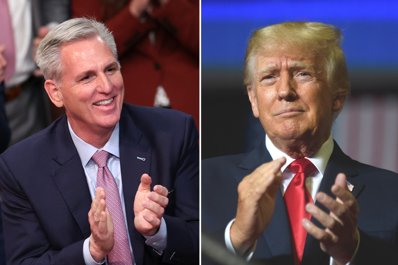 Approval for Trump and McCarthy rises in YouGov poll