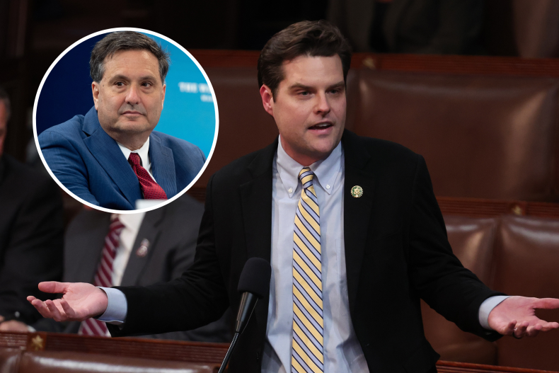 Gaetz floats theory on Ron Klain departure