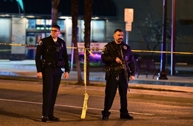 Police At Scene In Monterey Park
