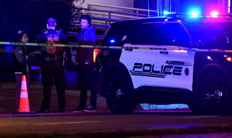 Police On Scene In Monterey Park
