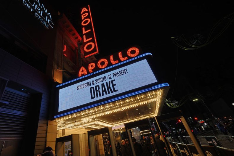 Drake at the Apollo Theater