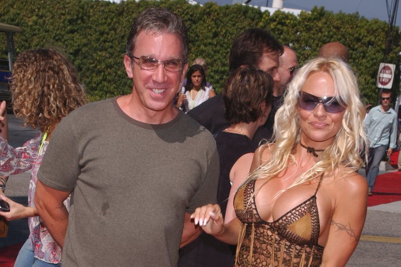 Pamela Anderson and Tim Allen