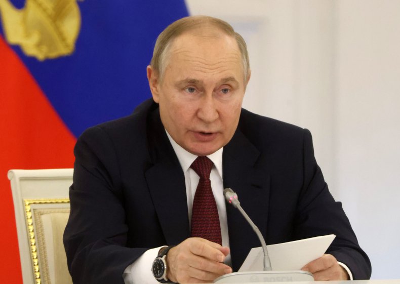 President Putin speaking during State Council meeting