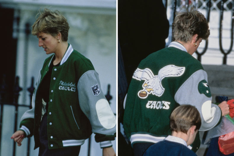 Veste Princess Diana Eagles de Philadelphie