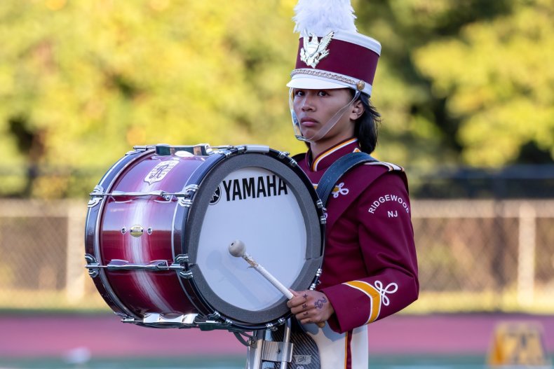 Vincent Guerrero in Marching Band