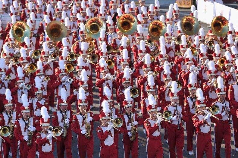 Marching Band at Rose Parade