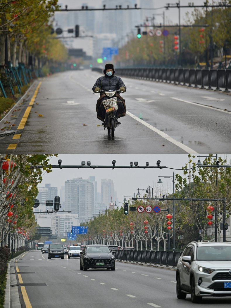 Wuhan Road Then and Now