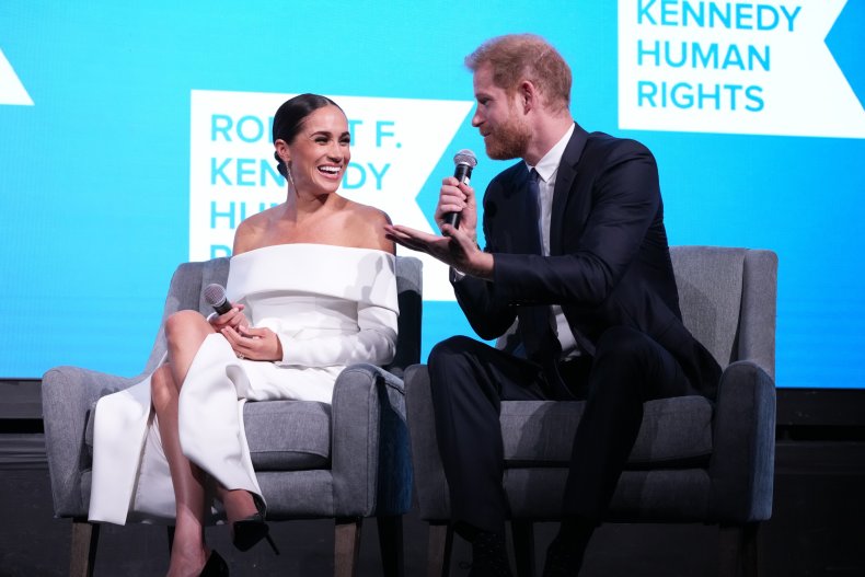 Prince Harry and Meghan Markle Awards Ceremony