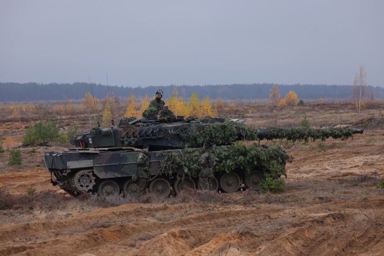 Leopard 2A6 main battle tank