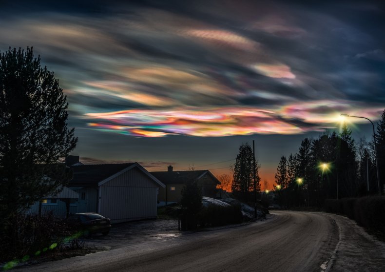 Polar Stratospheric clouds