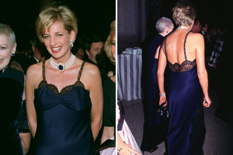 Princess Diana 1996 Met Gala