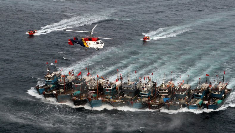 illegal Chinese fishing