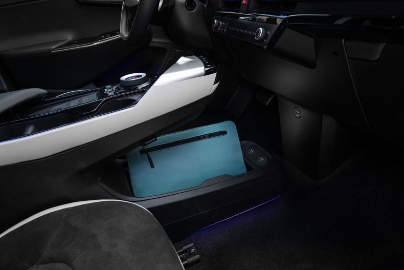 2022 Kia EV6 under storage
