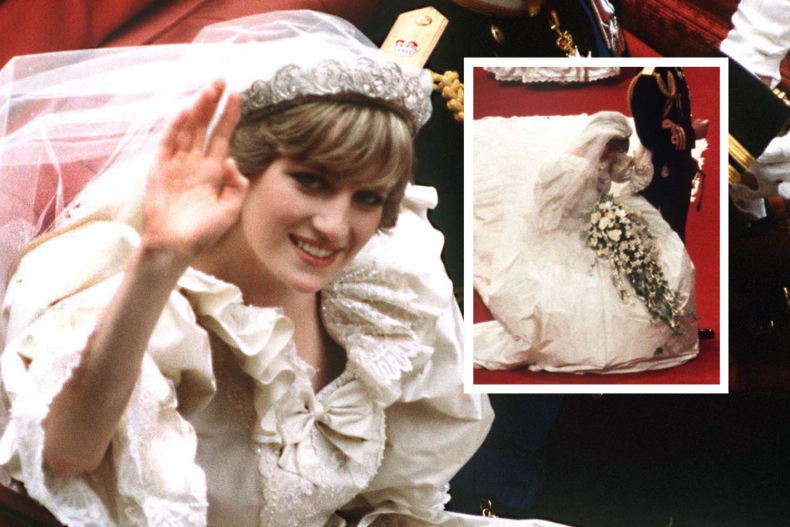 Princess Diana Wedding Curtsy