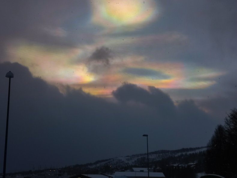 Polar Stratospheric Clouds over Norway