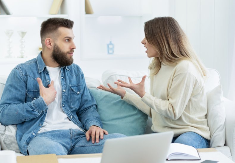 A woman feels that her partner is playing games