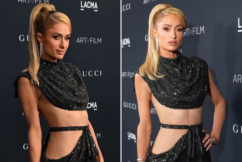 Paris Hilton months before her baby's arrival